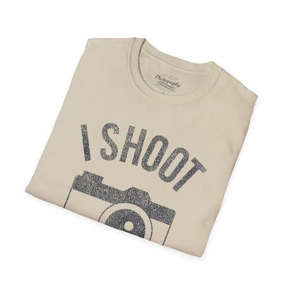 0028. I Shoot In RAW Unisex T-Shirt