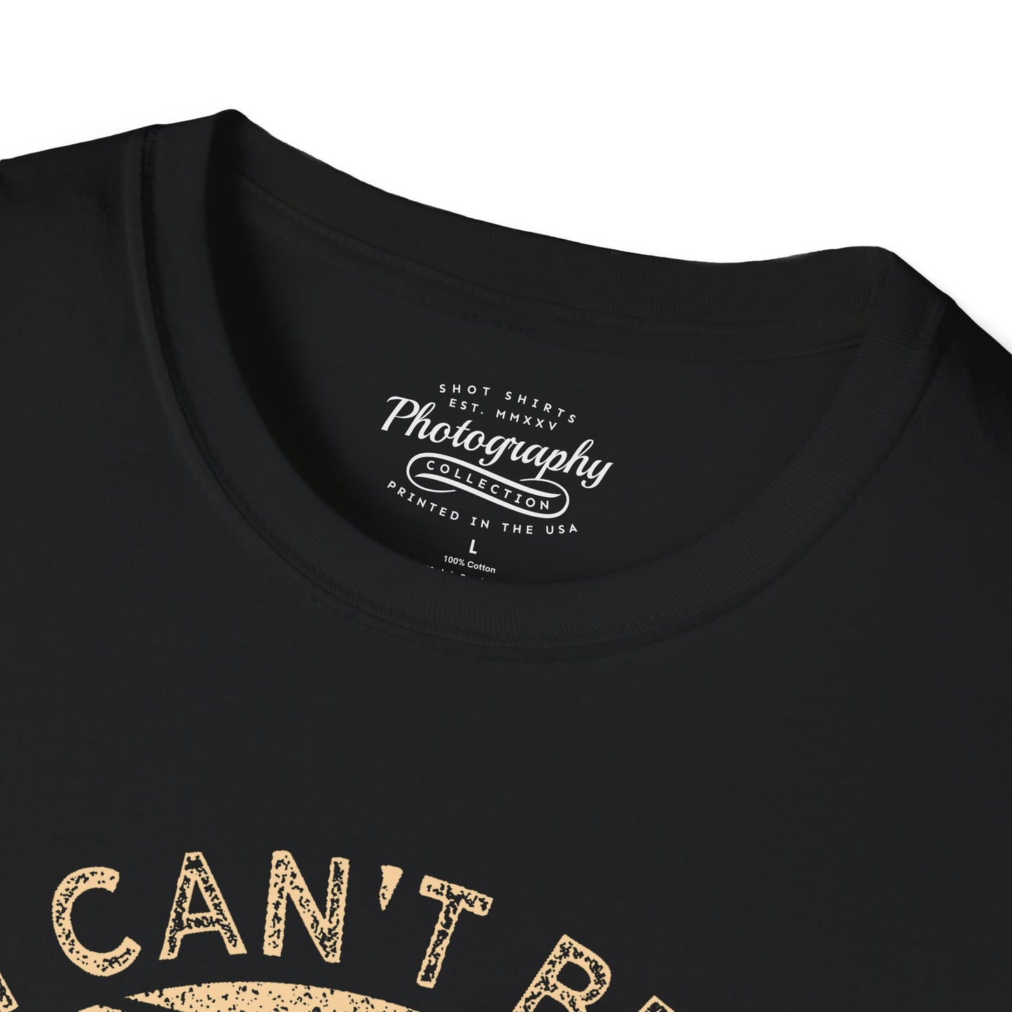 0020. If I Can't Take My Camera I'm Not Going Sunset Photo Camera Unisex T-Shirt