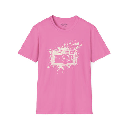 0019. Watercolor Painted Photo Camera Unisex T-Shirt
