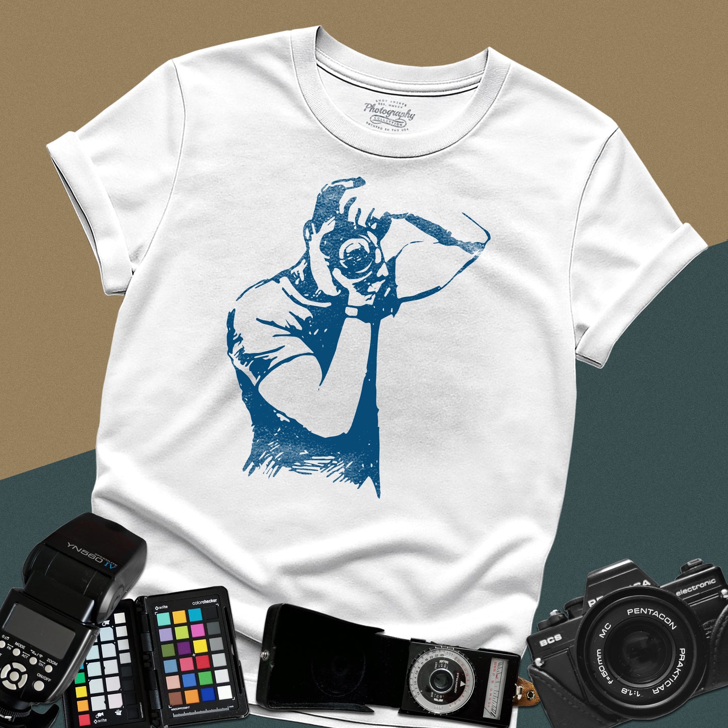 0056. A Photographer Silhouette Unisex T-Shirt