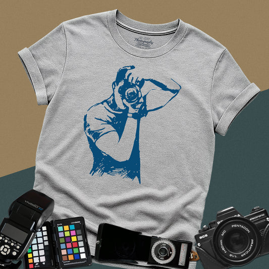 0056. A Photographer Silhouette Unisex T-Shirt