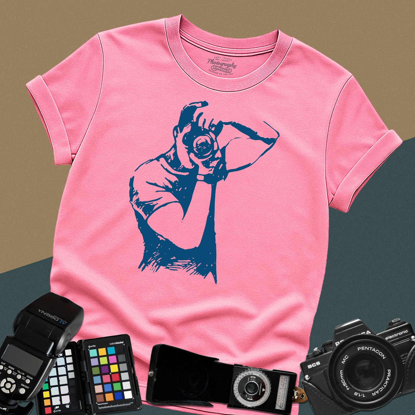 0056. A Photographer Silhouette Unisex T-Shirt