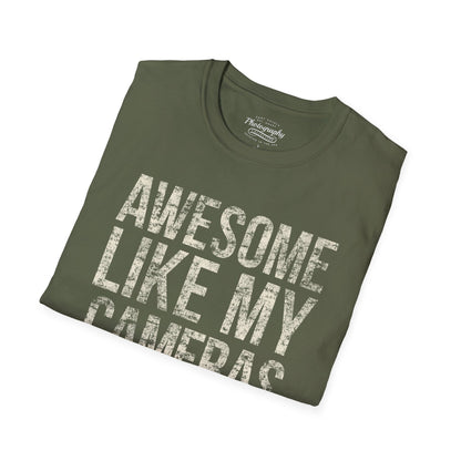 0031. Awesome Like My Cameras Unisex T-Shirt