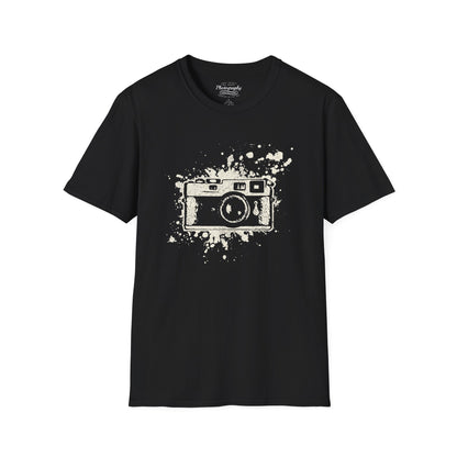 0019. Watercolor Painted Photo Camera Unisex T-Shirt