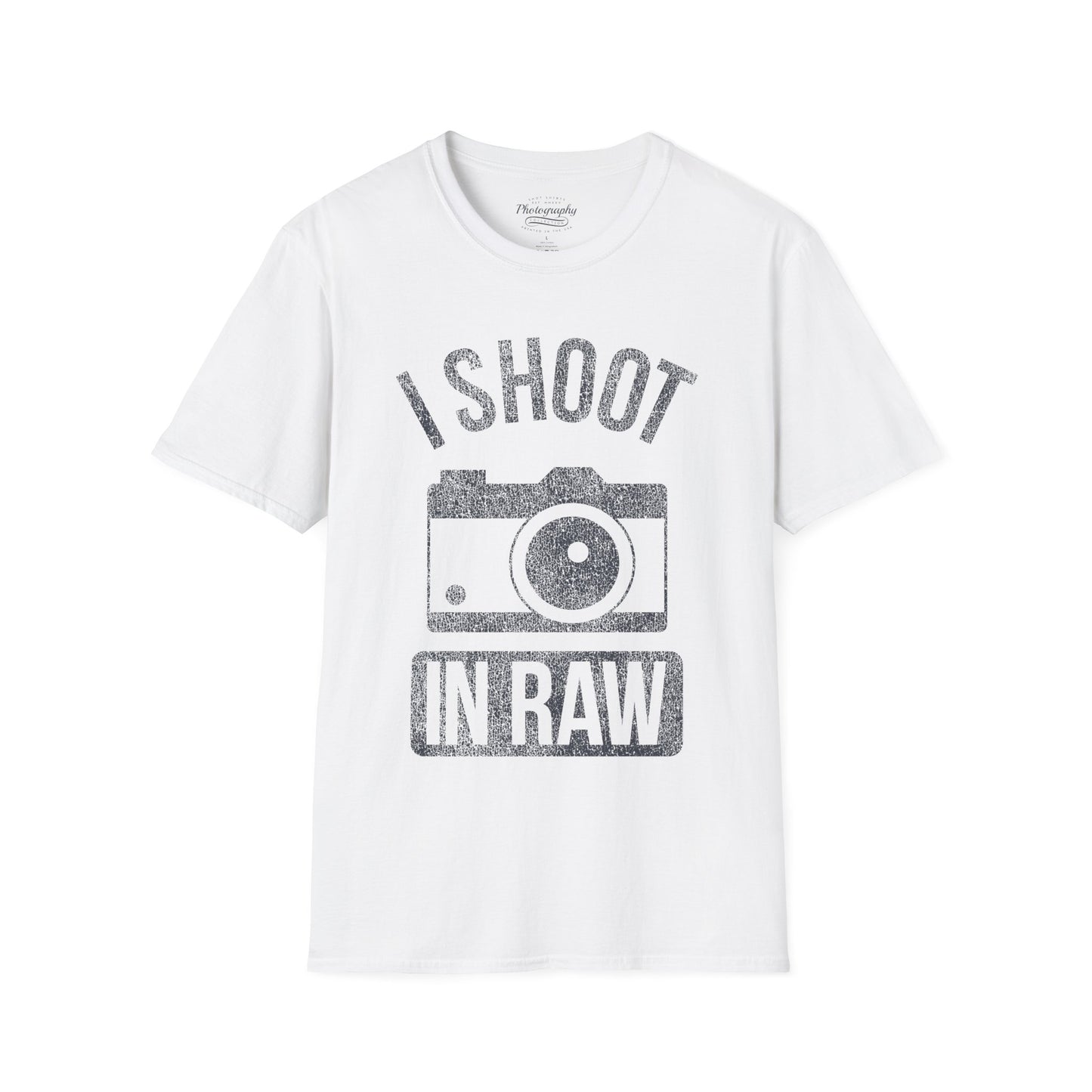 0028. I Shoot In RAW Unisex T-Shirt