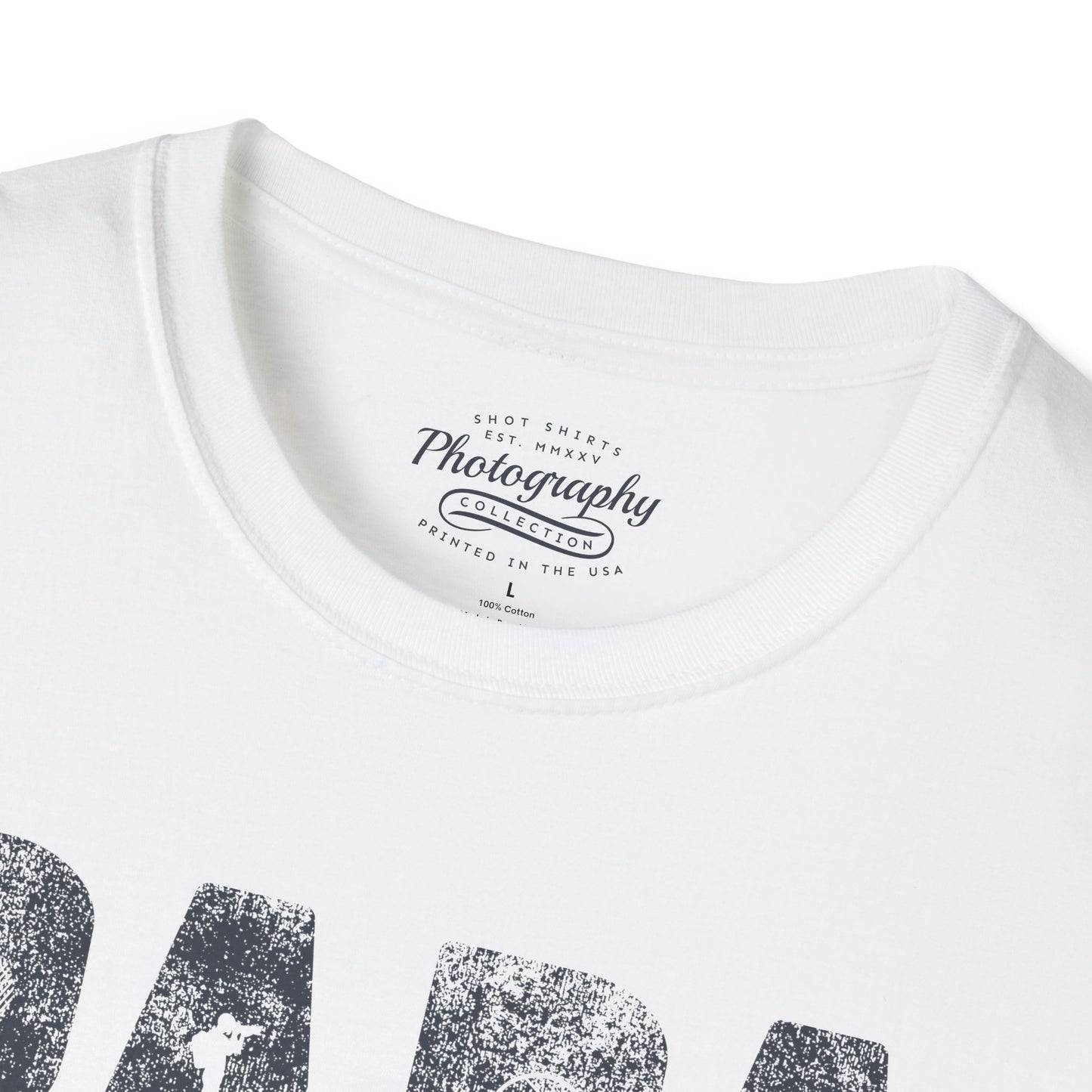 0033. Papa Photographer Unisex T-Shirt