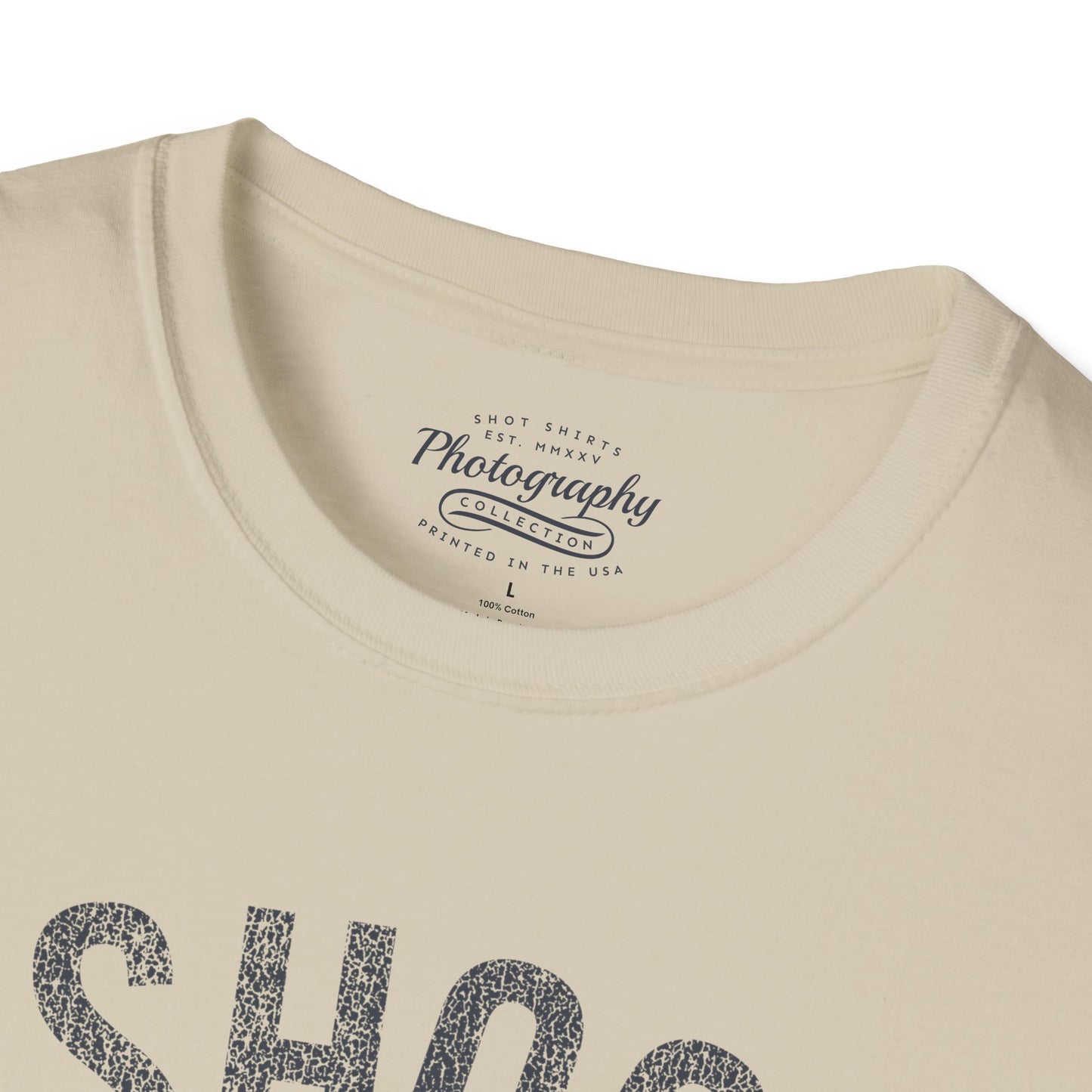 0028. I Shoot In RAW Unisex T-Shirt