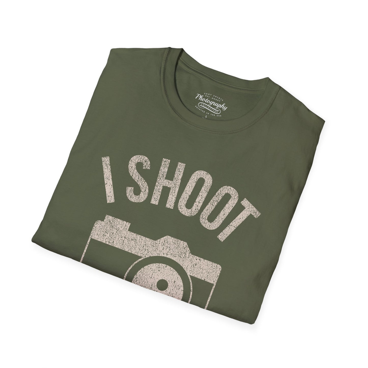 0028. I Shoot In RAW Unisex T-Shirt