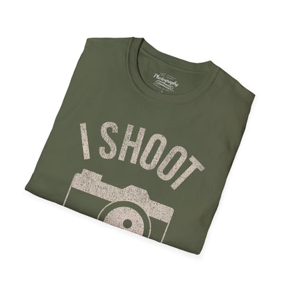 0028. I Shoot In RAW Unisex T-Shirt