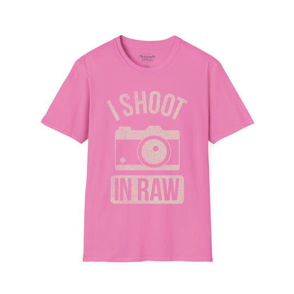 0028. I Shoot In RAW Unisex T-Shirt