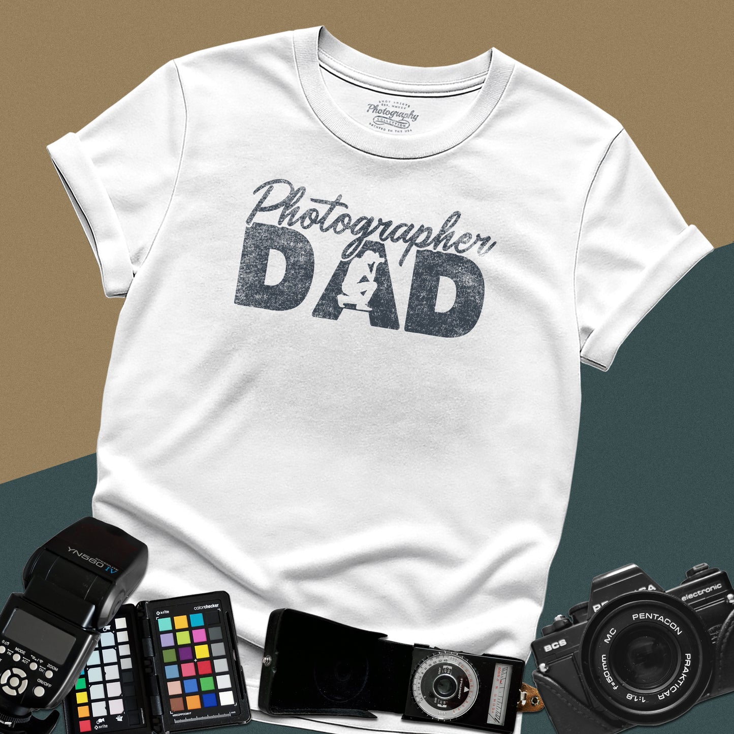 0079. Photographer Dad Grunge Unisex T-Shirt
