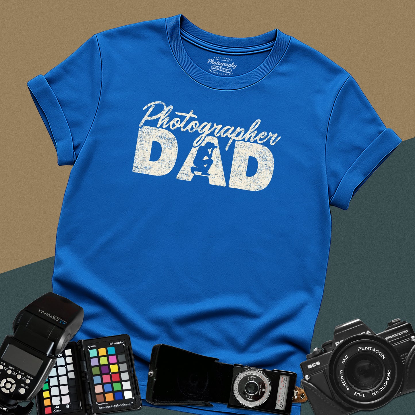 0079. Photographer Dad Grunge Unisex T-Shirt