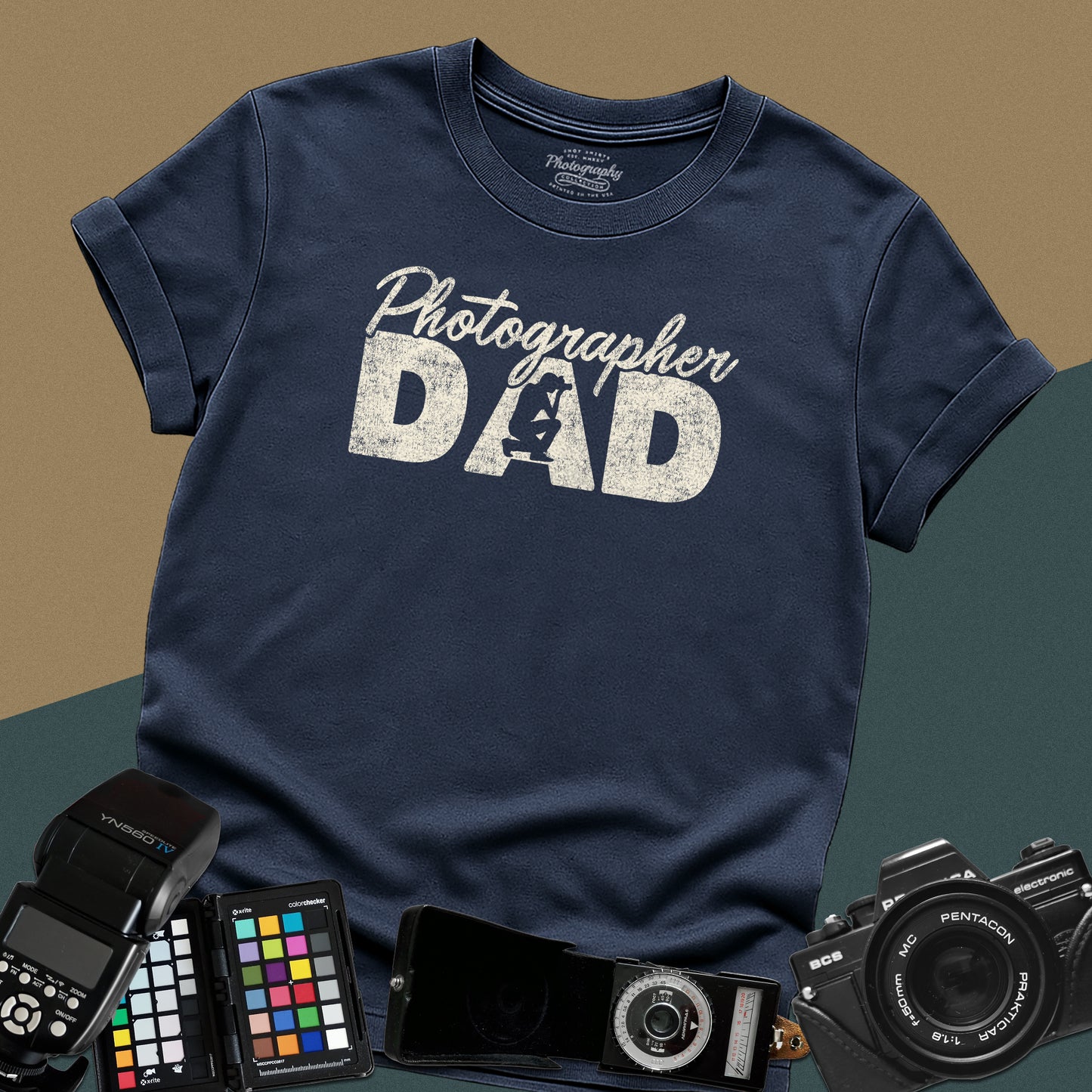 0079. Photographer Dad Grunge Unisex T-Shirt
