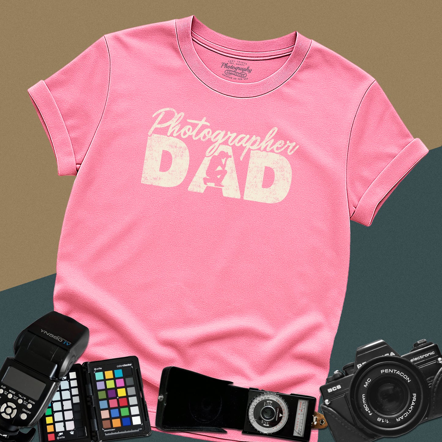 0079. Photographer Dad Grunge Unisex T-Shirt