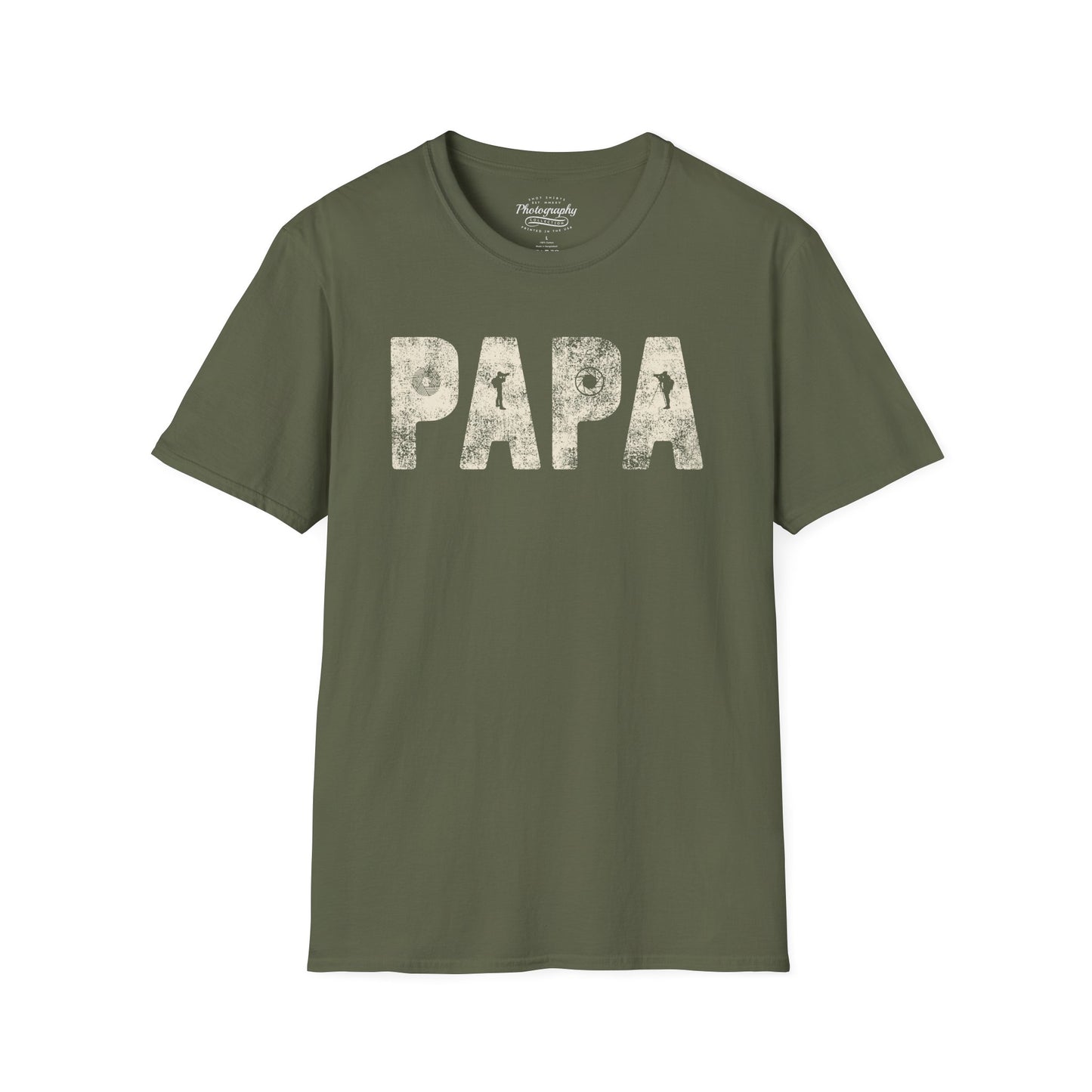 0033. Papa Photographer Unisex T-Shirt