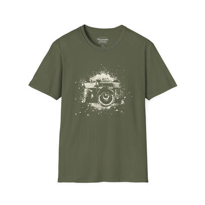 0016. Watercolor Painted Camera Unisex T-Shirt