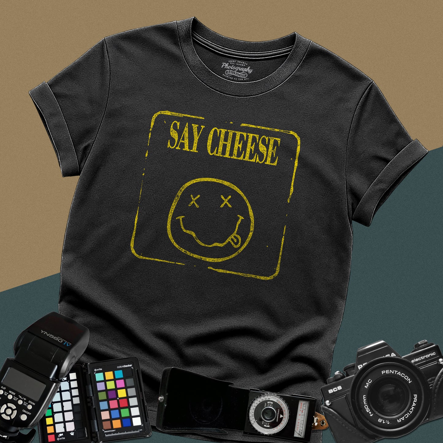 0009. Say Cheese Unisex T-Shirt