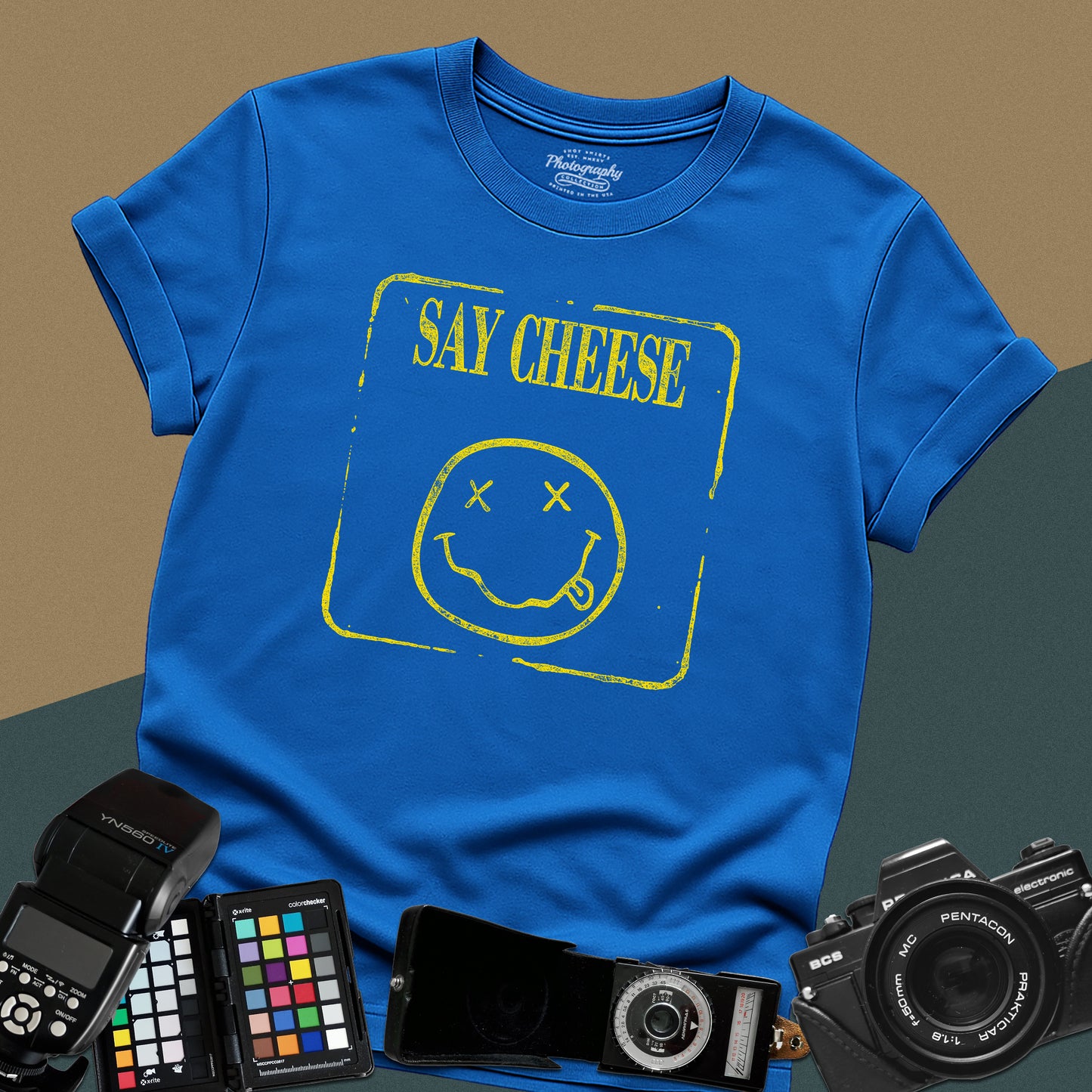 0009. Say Cheese Unisex T-Shirt