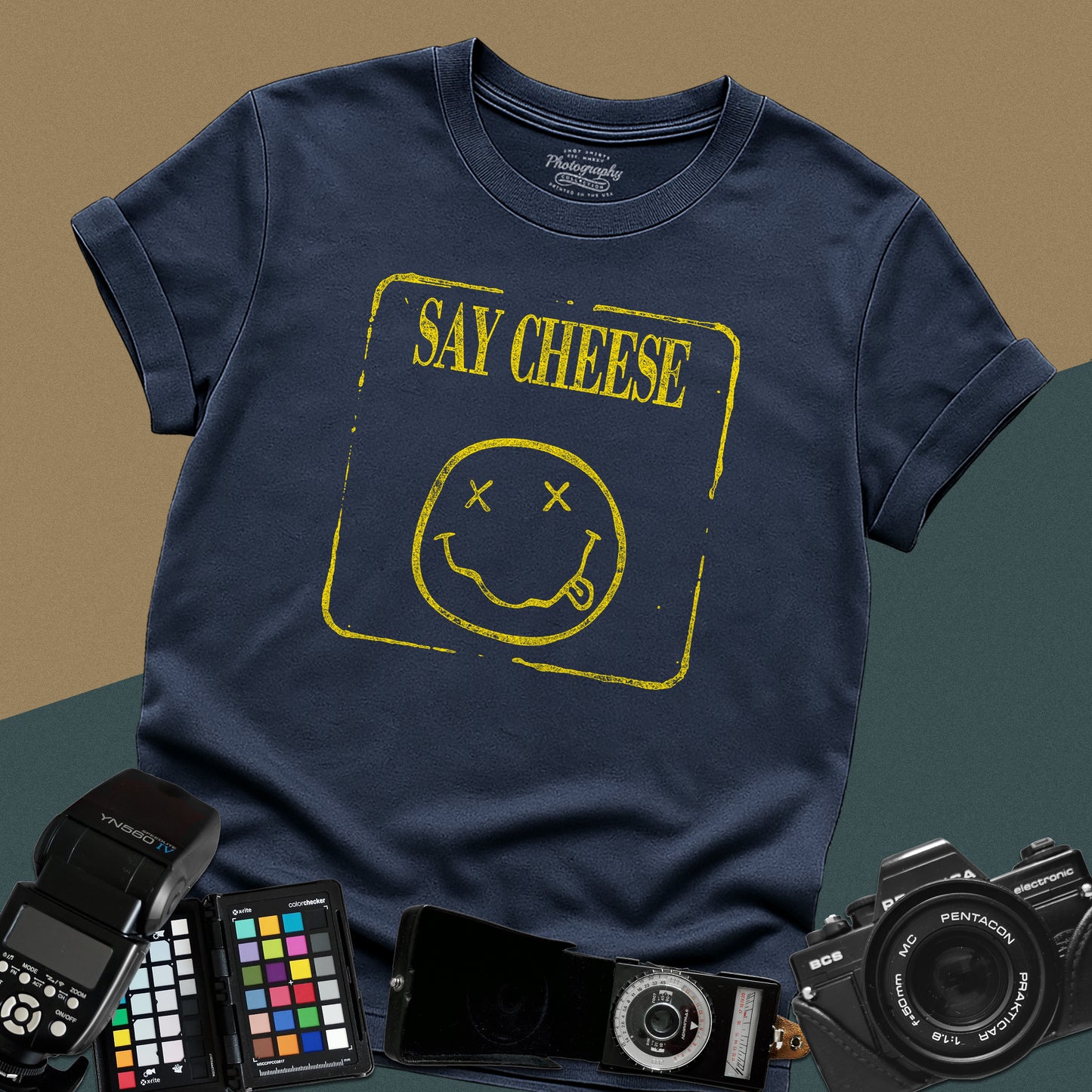 0009. Say Cheese Unisex T-Shirt