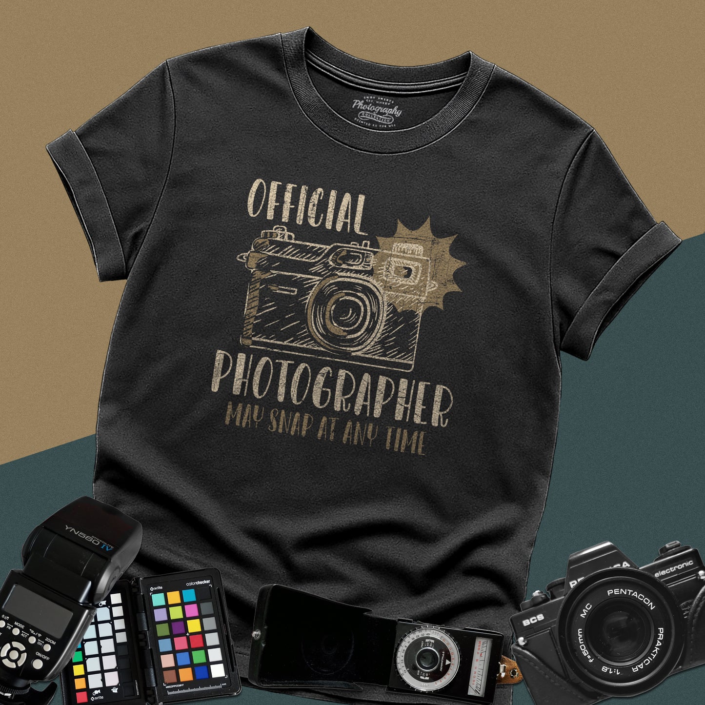 0090. Official Photographer May Snap At Any Time Photo Camera Unisex T-Shirt