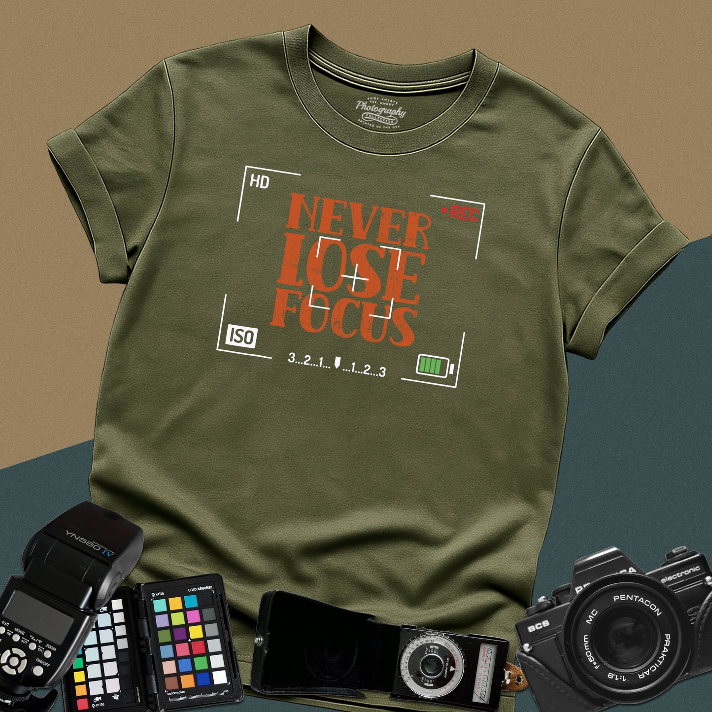 0093. Never Lose Focus Unisex T-Shirt