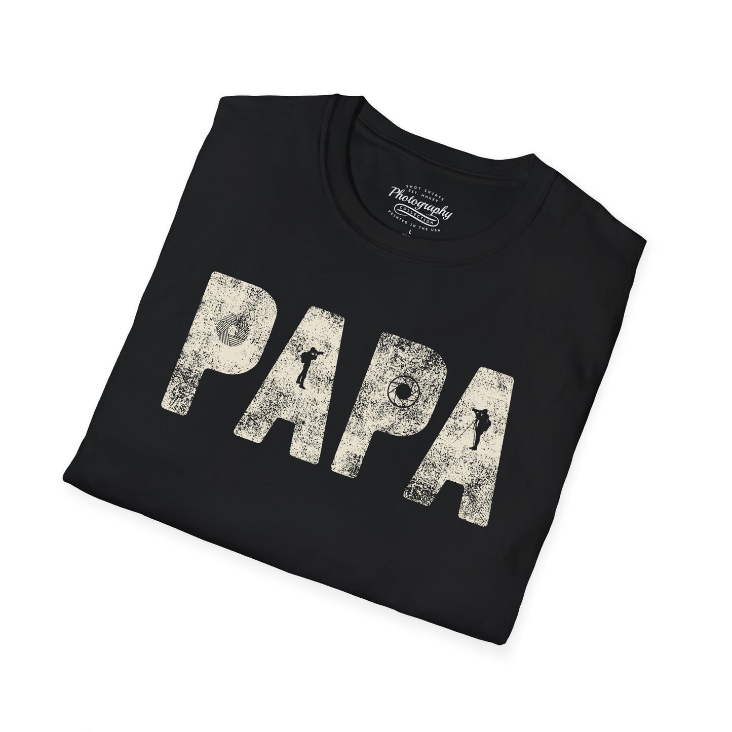 0033. Papa Photographer Unisex T-Shirt